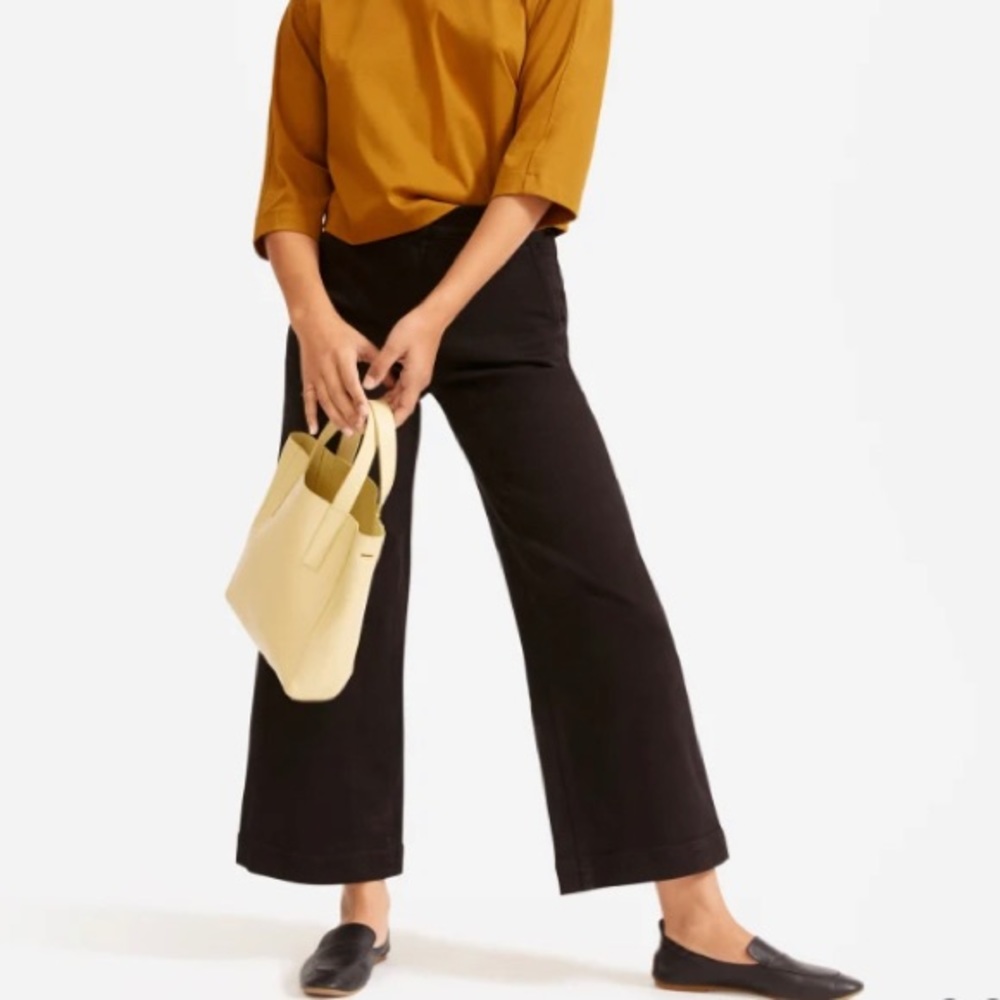 Everlane Wide Leg Crop Pant